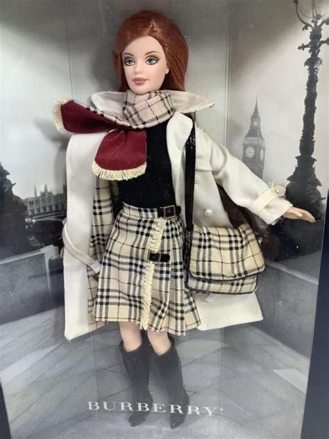 barbie burberry|Burberry Barbie 2000s doll.